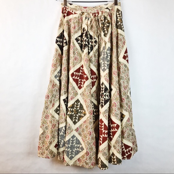 ralph lauren patchwork skirt